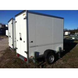Frigorifiques Cool Trailer - simple ou double essieux - 4 béquilles stabilisatrices