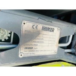 IHIMER Brouette à chenille autochargeuse 220L électrique à batterie