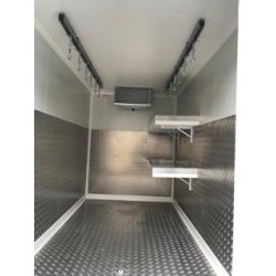 Remorque frigorifique double essieu 2x1800kg - Rapha 22 - PTAC 3500kg - Dimensions intérieures 3,94m x 2m x 1,90m