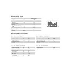GMW-810 T6 - Groupe électrogène industriel triphasé 60 Hz - Genelec - 1011 kVA - Diesel - MTU - Alternateur STAMFORD