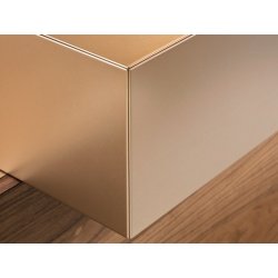 Banque d'accueil moderne éclairée - TOKI CUBE - design contemporain et élégant, modulable, avec éclairage LED optionnel