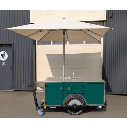 Cuisine mobile polyvalente et durable pour des ateliers de cuisine pédagogiques ou des prestations de cuisine de rue