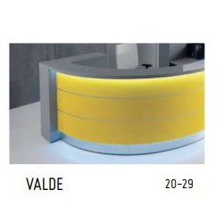 Banque d'accueil fonctionnelle et esthétique - Modules conformes aux normes européennes - Large choix de coloris et tailles