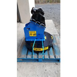 Gyrobroyeur FF80 - pour pelleteuses 2,8 à 8t - sylviculture - largeur 830 mm