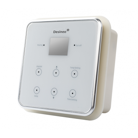 Kit pour Hammam Professionnel Desineo - Générateur de vapeur, porte de hammam, filtre anti-calcaire et diffuseur d'aromathérapie_8