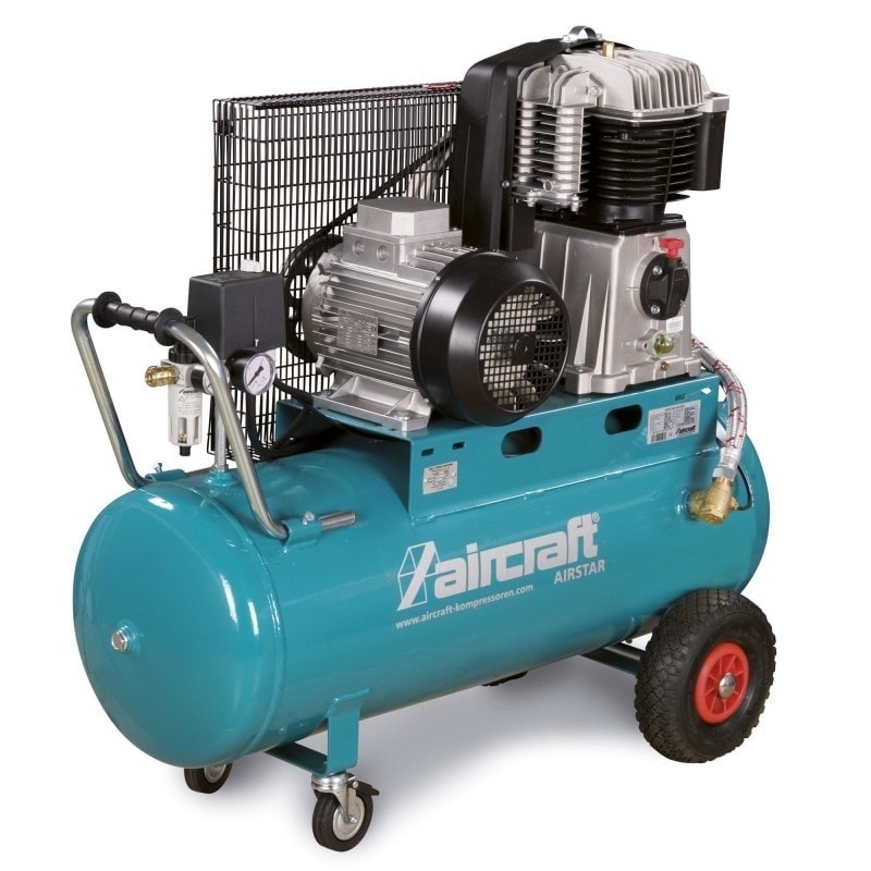 Compresseur Aircraft Airstar 853/100 - 2009831 - Bicylindre performant - 850 l/min - Cuve 100L - 400V_8