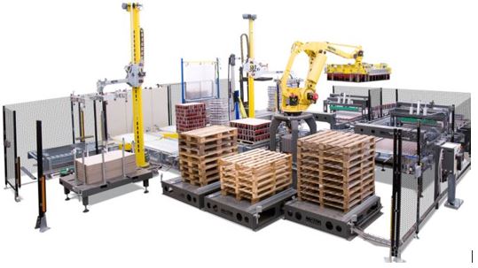 Palettiseur et dépalettiseur pour l'agroalimentaire, la conserverie - MECTRA_8