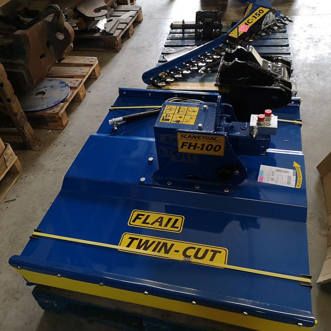 Gyro broyeur pour travaux forestiers professionnels