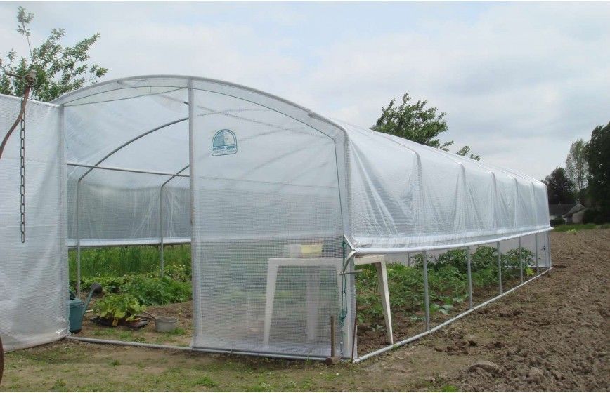 Serre de jardin 4 mètres de large pour un accès plus facile à vos cultures  - 4 SAISONS PLUS_8