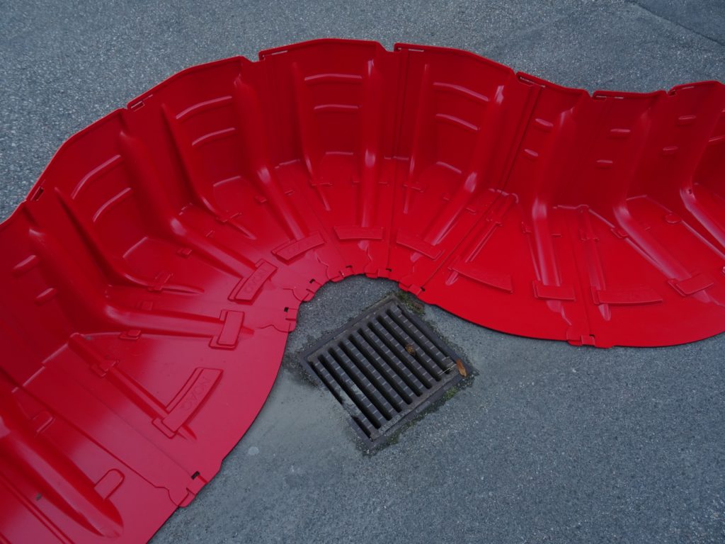 Dispositif anti-inondation démontable - Mobile, auto-stable et léger - Noaq Boxwall - Hauteur de protection 1m_8