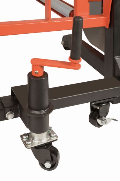 Élévateur hydraulique pour montage/démontage des roues - 600 kg - BH8AC3-600 - inclinable et certifié CE_8