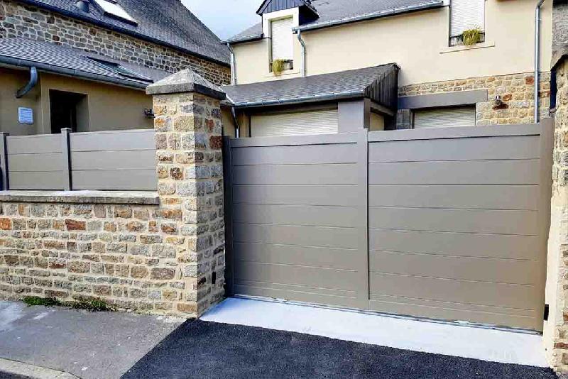 Portail coulissant plein - 2500 / 1300_8