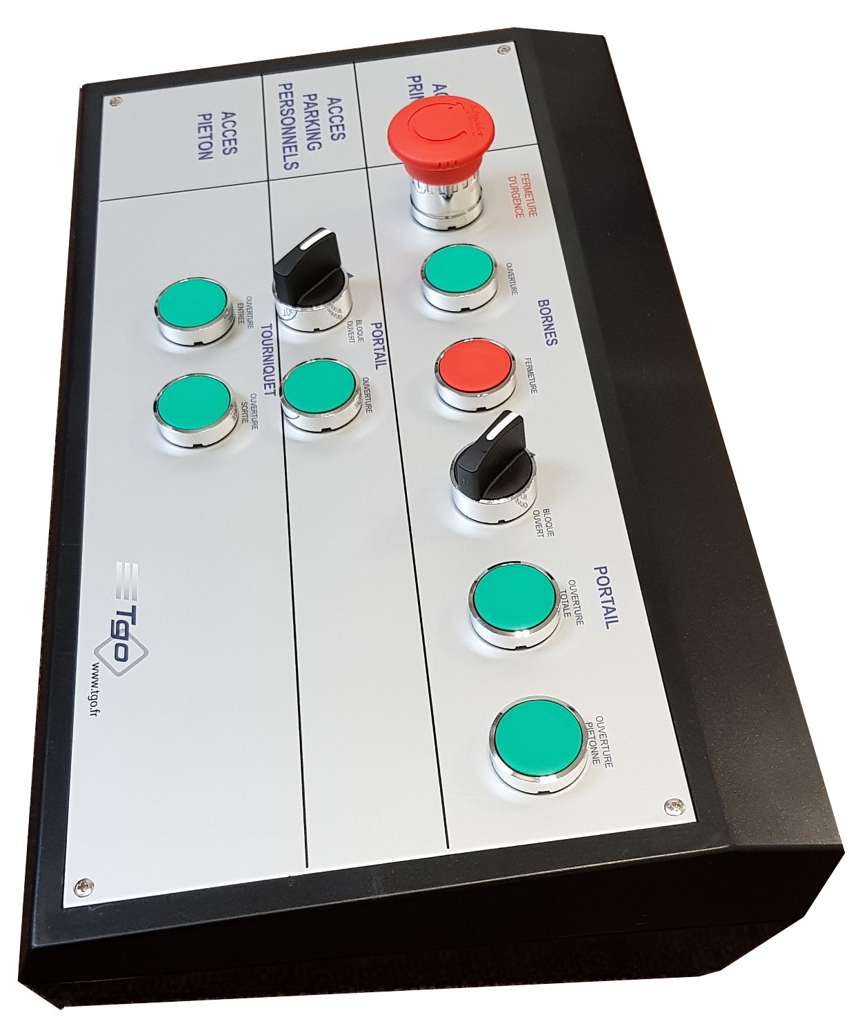 Pupitre de commande sur mesure pour ergonomie optimisée