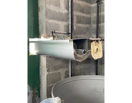 Silo d'élevage à cône axial de 60° pour l'alimentation des veaux  Capacité 20m3, 26m3 ou 30m3 - Poudre de lait_8