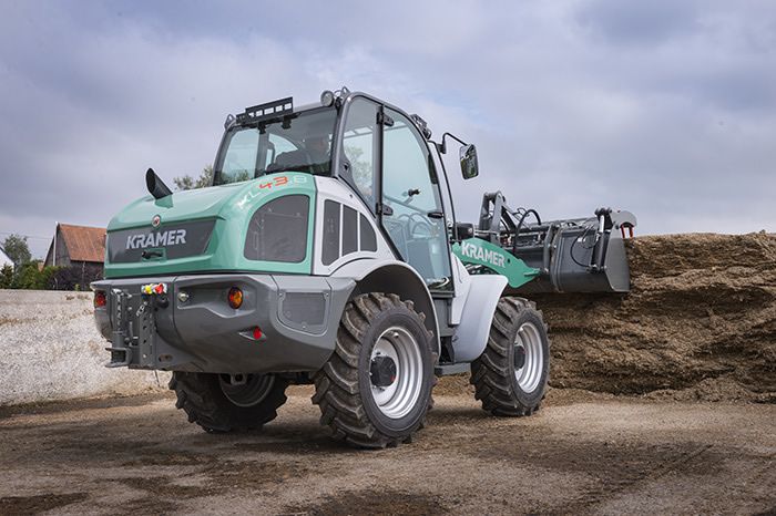 Mini chargeuse sur pneus Kramer KL43.8 - 6,05t - 100 CV - cabine panoramique spacieuse_8
