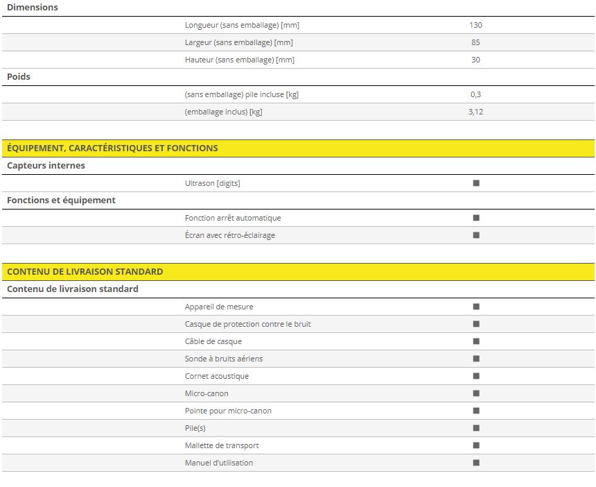 SL3000 - Détecteur de fuite d'air comprimé - Trotec GmbH & Co. KG - Mesure ultrasons 40 kHz_8