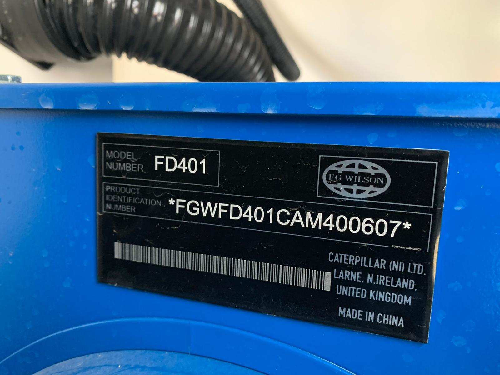 Groupe électrogène d'occasion avec capote neuf de déstockage - FG WILSON - 35 KVA -  F35-1_8