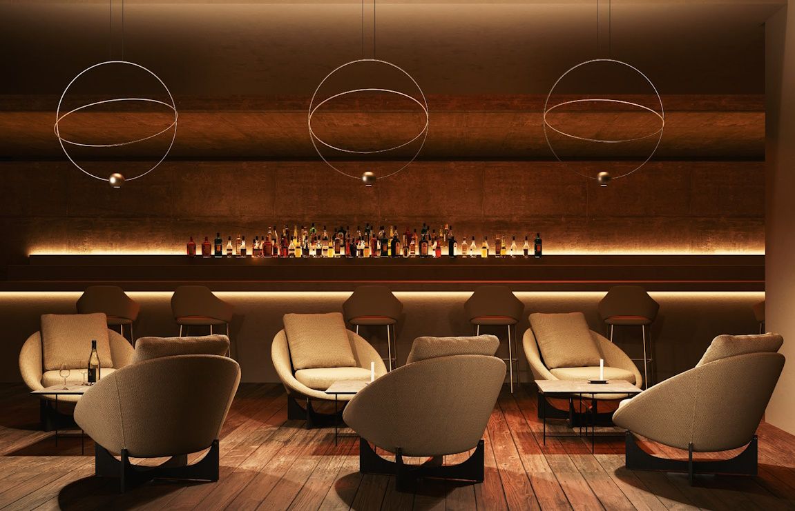 Suspension LED ELARA - Design géométrique inspiré de l'astronomie par Nika Zupanc_8