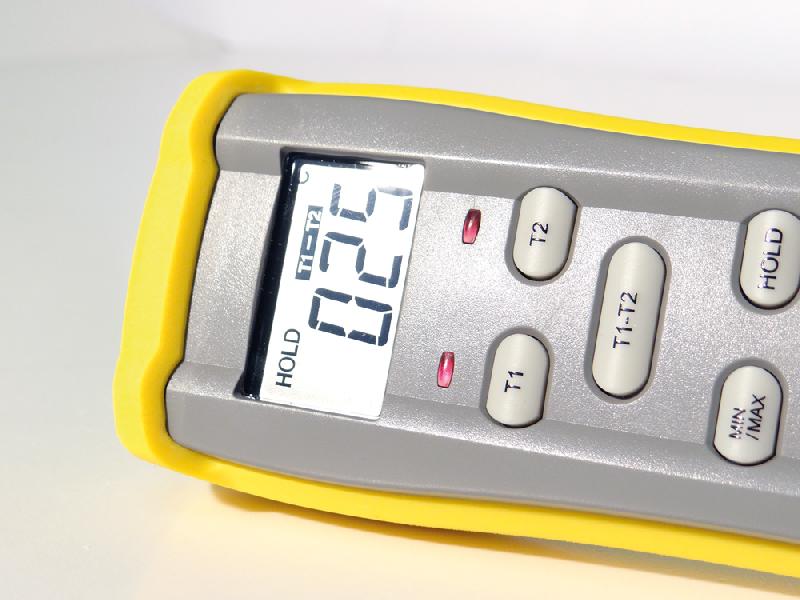 FI309 - Thermomètre numérique 2 voies thermocouple K avec modes d'affichage et fonctions min/max_8