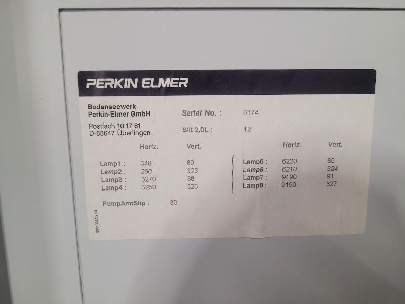 Spectromètre d'absorption atomique Perkin Elmer AAnalyst 600_8