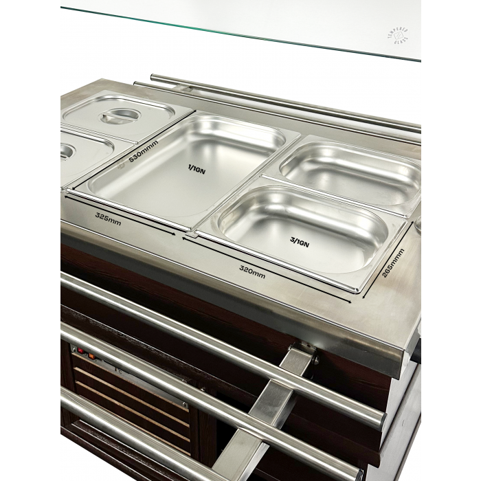 BUFFET CHAUD GN 3/1 L1200mm 7078.0025 Combisteel_8