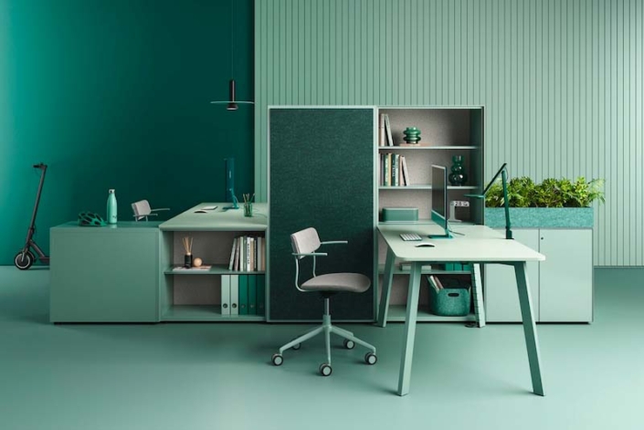 Armoire  à porte modulable et polyvalente pour tous  les espaces de travail_8