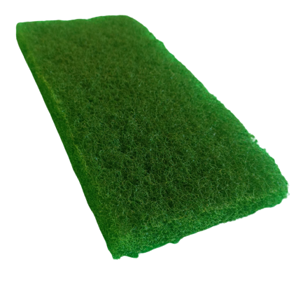 Tampon pad grattoir abrasif vert 250x115x20mm_8
