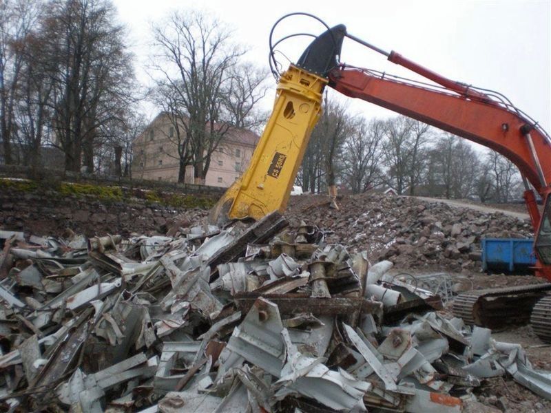 Equipement de découpe pour pelles jusqu'à 300 tonnes