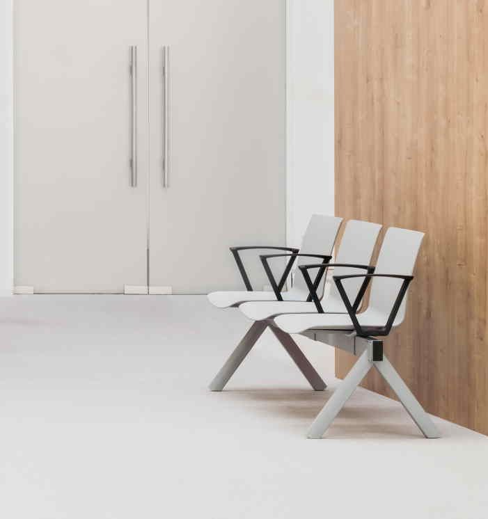 Sheila - Poutre d'assises modulable en polypropylène - 2 à 4 places extensibles avec options de personnalisation_8