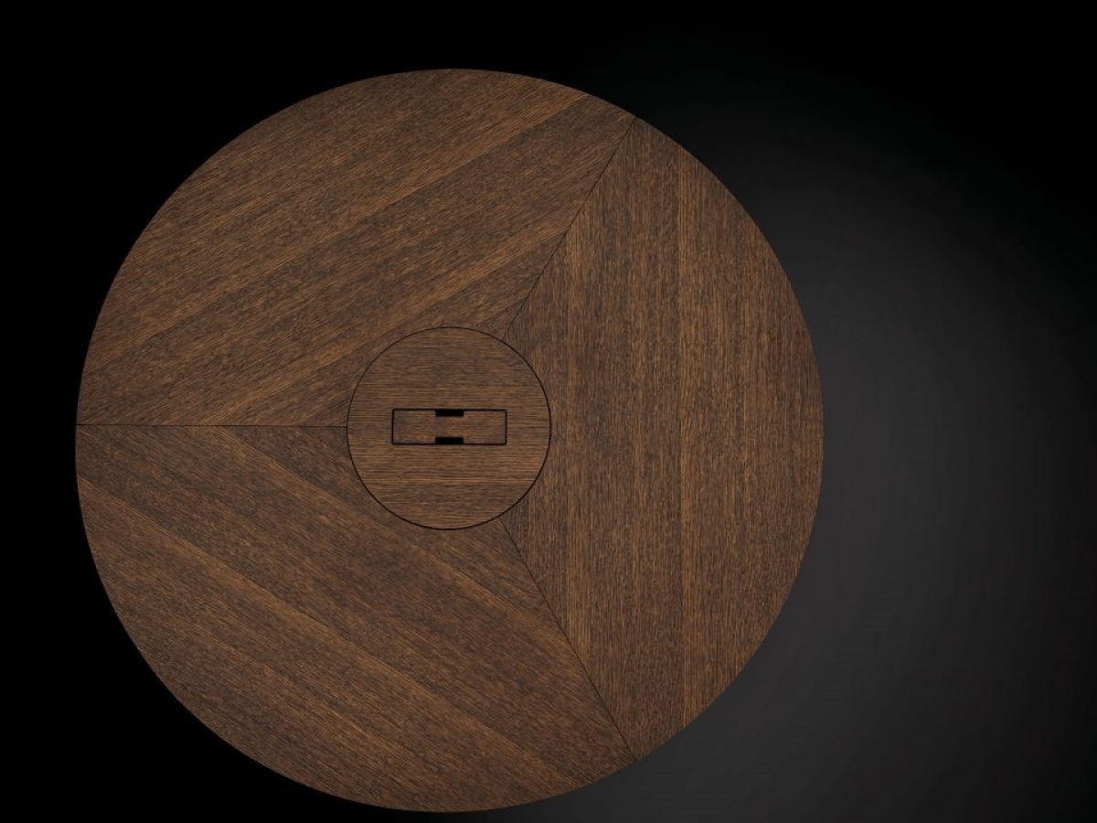 Table de réunion METAR en bois et métal - Élégance, fonctionnalité et design contemporain_8