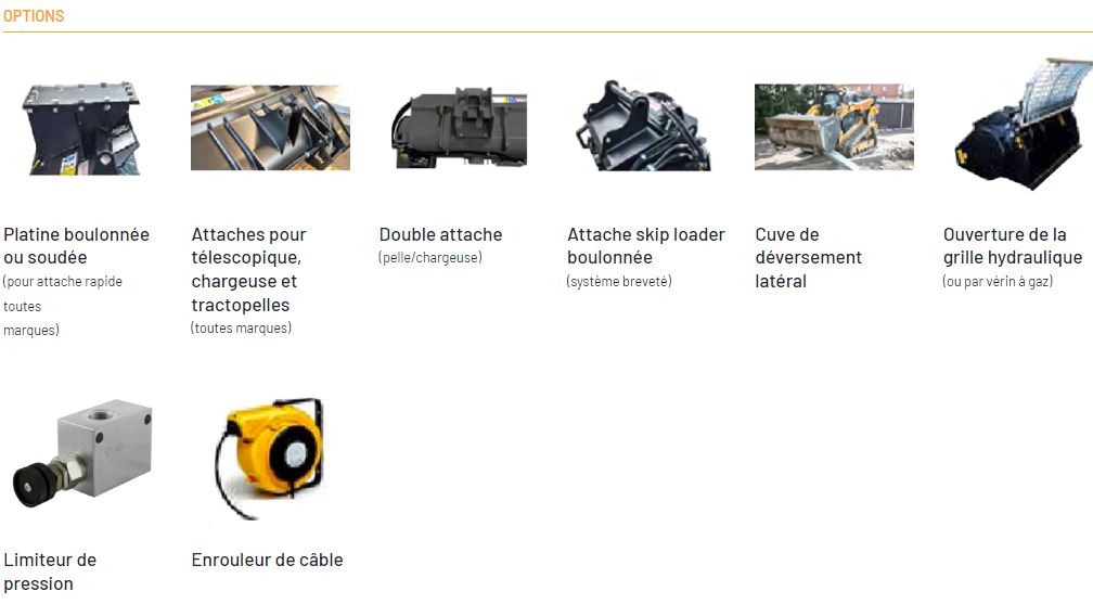 Godet malaxeur à béton pour mini-chargeuse_8