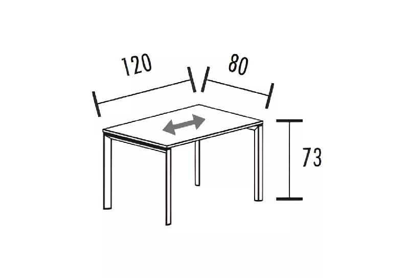 Bureau individuel avec retour piètement ouvert So Sierro_8