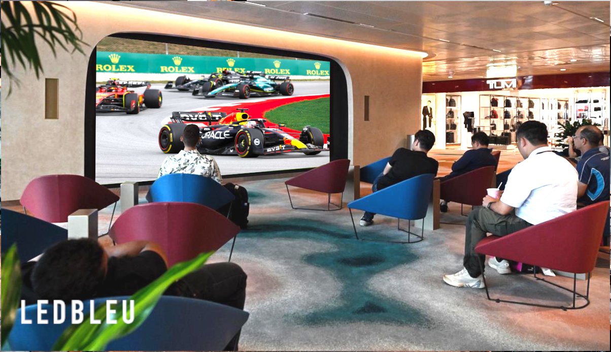 Ecran d'intérieur tout en un CMS ECO pour restaurant, brasserie et hôtels de luxe - ALL IN ONE - COB - Tailles 130