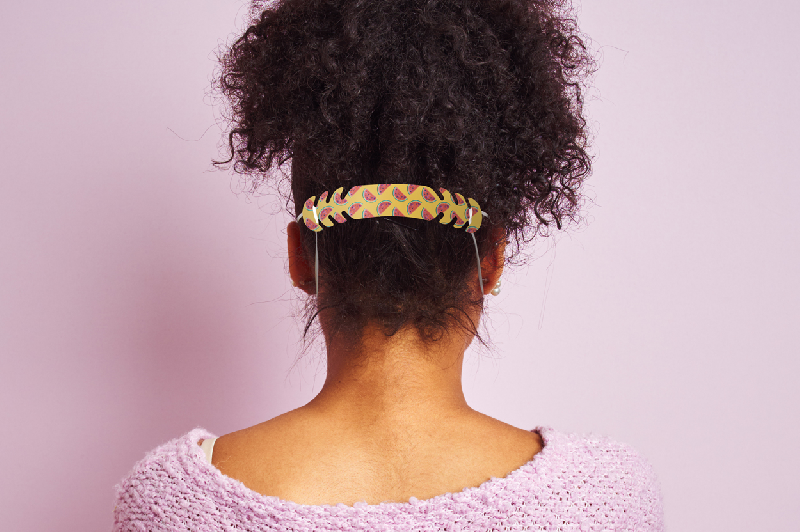 Prolongateur de masque facial - Extension sur mesure en plastique PP - Taille universelle avec impression UV-LED_8