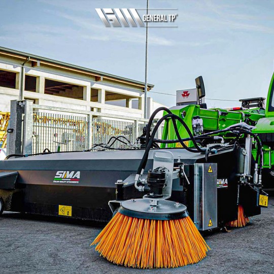 Balayeuse SPZ de conception italienne pour chargeurs