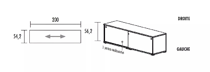 Bureau individuel sur crédence So Adra_8