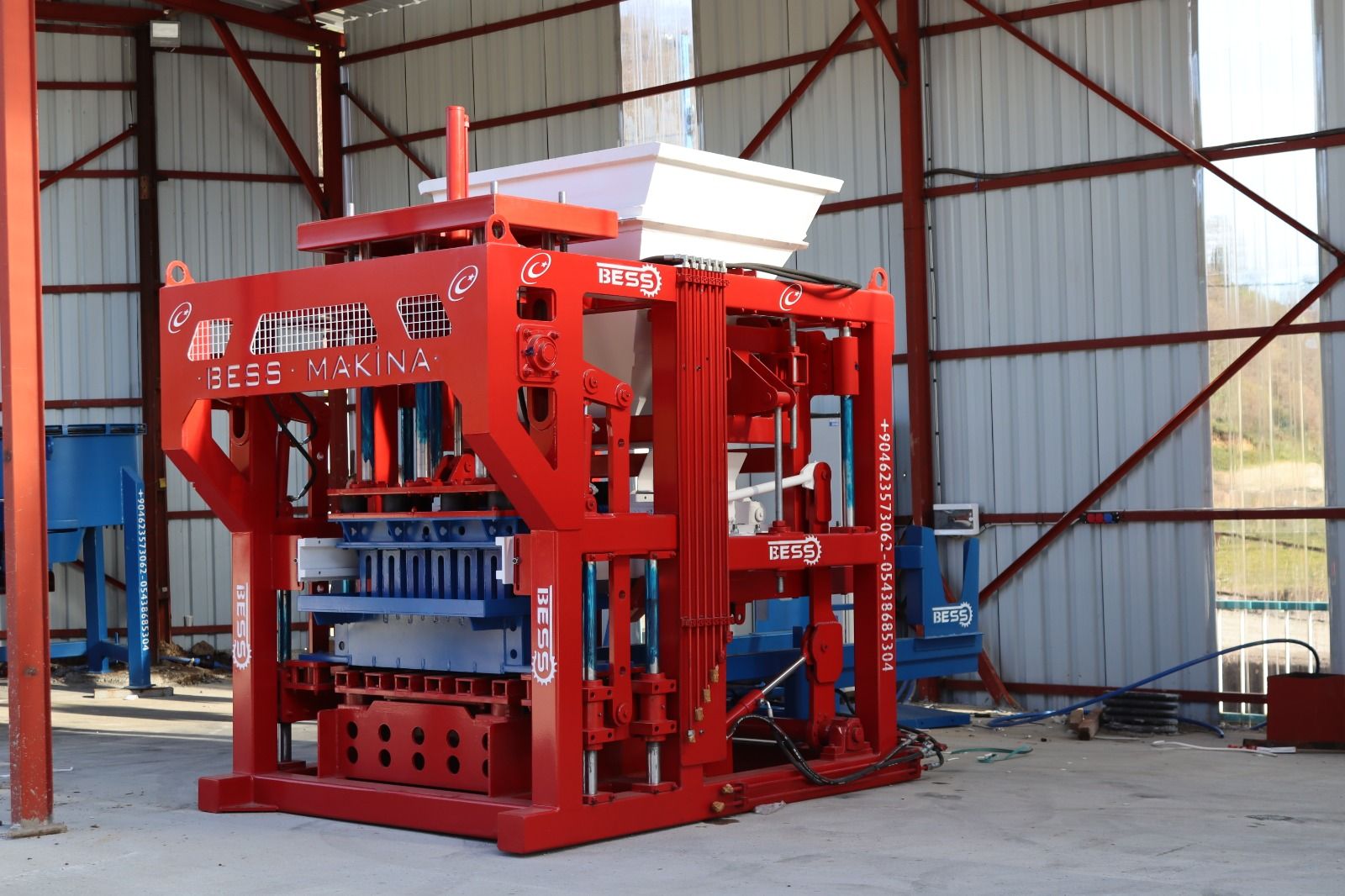 Machine à briquettes semi-automatique PRS-400 - Haute qualité Beyazlı - Production de 4 000 briquettes en 8 heures_8