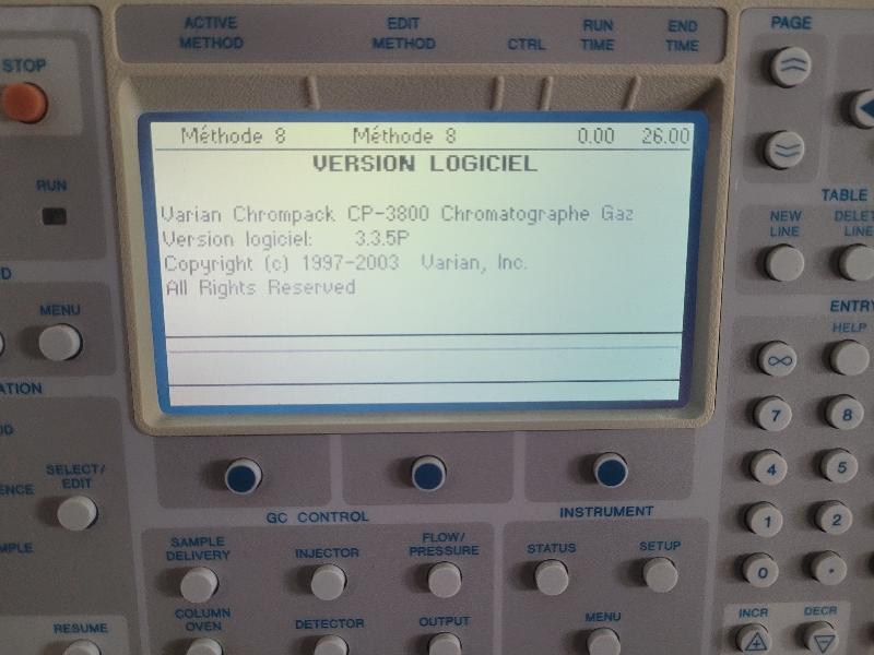 Chromatographe en Phase Gazeuse Varian 4000 GC/MS/MS_8