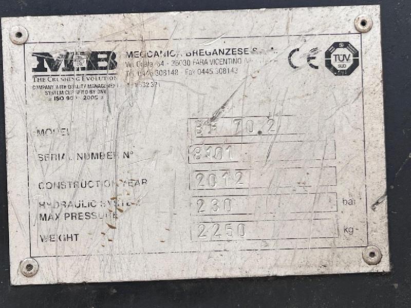 MB CRUSHER bf70.2 godet concasseur avec aimant_8