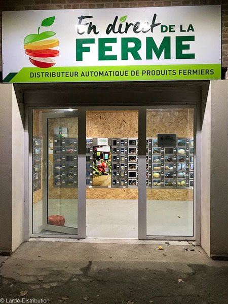 Distributeur automatique de fruits et légumes à l'unité, en filet, en barquette, ou en sac_8