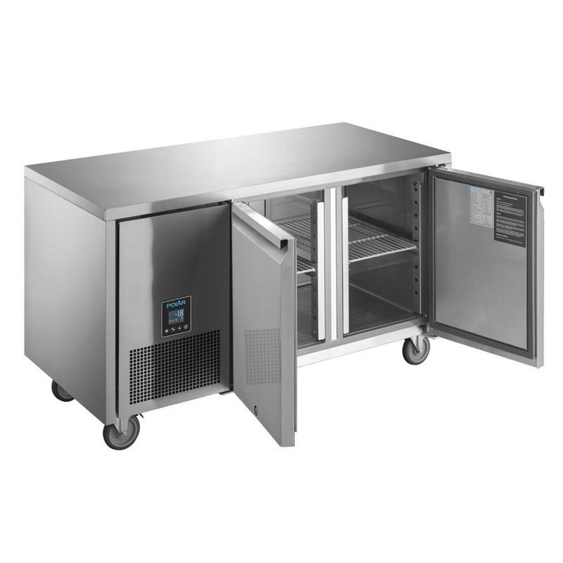 Table réfrigérée négative 2 portes Polar Serie U Premium 267L UA006 Polar_8