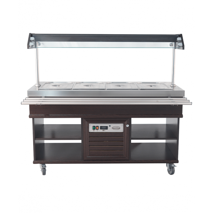 BUFFET CHAUD GN 4/1 L1500mm 7078.0030 Combisteel_8