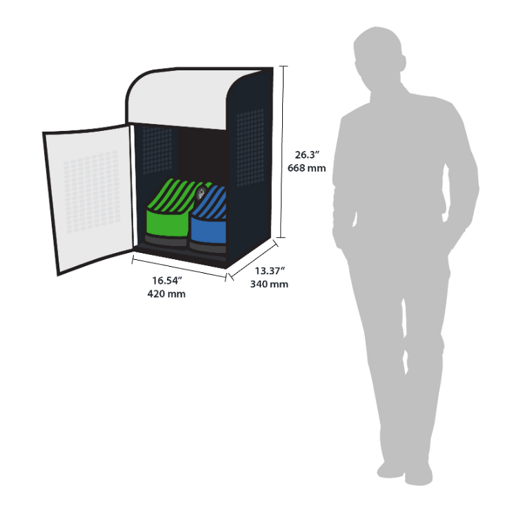 Armoires de rechargement universelles Carrier™ 10 et 15 - pour Chromebooks, tablettes, ordinateurs portables, iPads et MacBooks_8