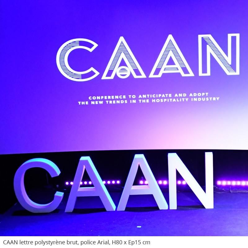 Lettres et mots en polystyrène - Peint sur toutes les faces (Fabrication en 7 jours ouvrés + Livraison), Noir_8