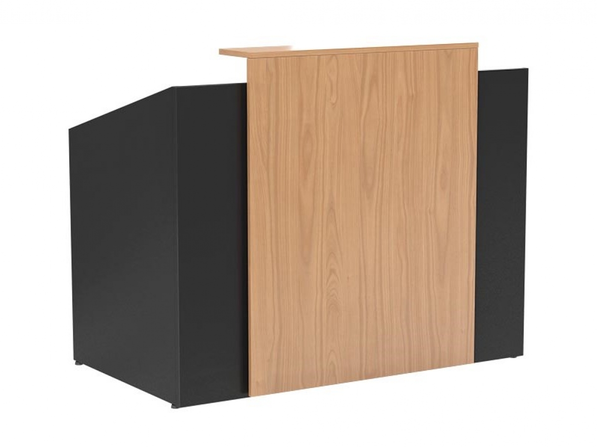 Banque d'accueil modulaire POGO - Design simple et élégant - Fabrication française - Configurations variées et PMR_8