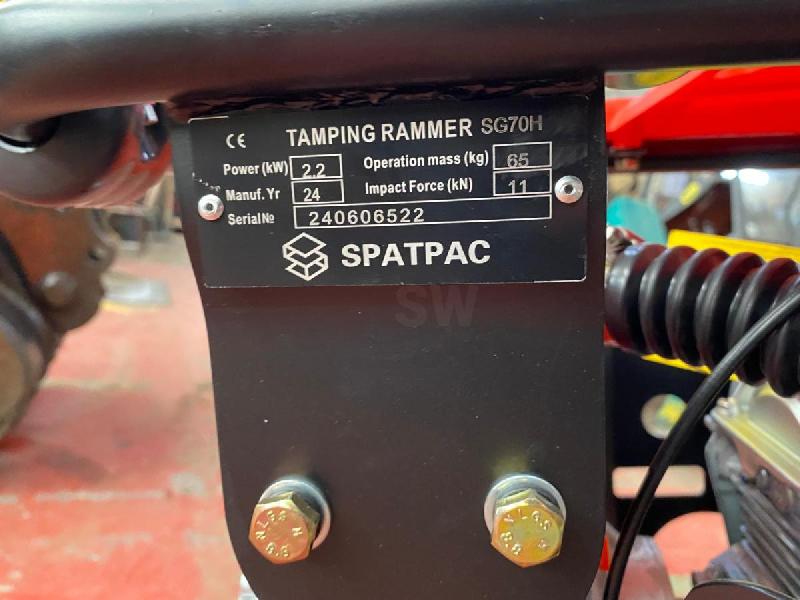 Spatmat Pilonneuse 65Kg Neuve SPATMAT SG70H_8
