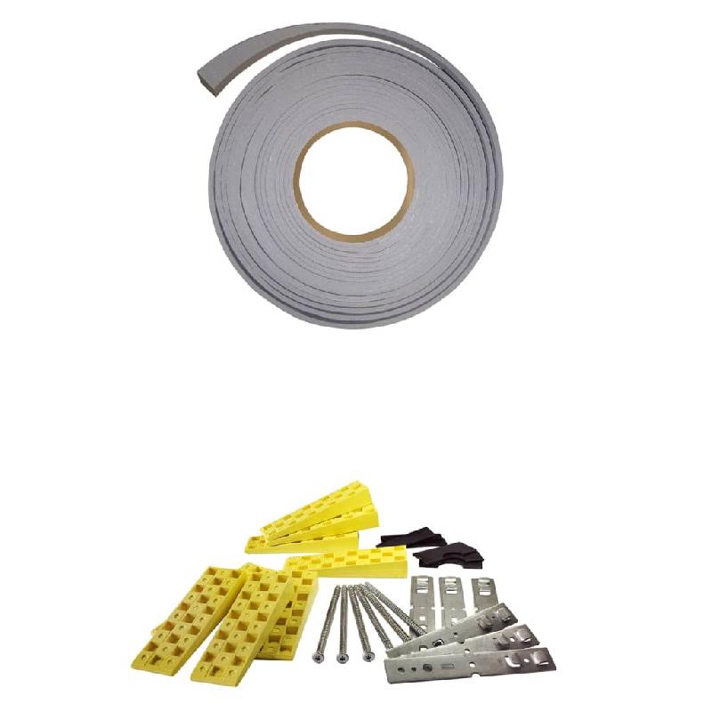 Vidaxl porte d'entrée blanc 100x210 cm aluminium et pvc 3157066_8