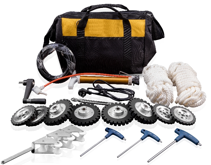 Chariot motorisé d'inspection avec camera full hd 1080p - xp motoflex fhd_8