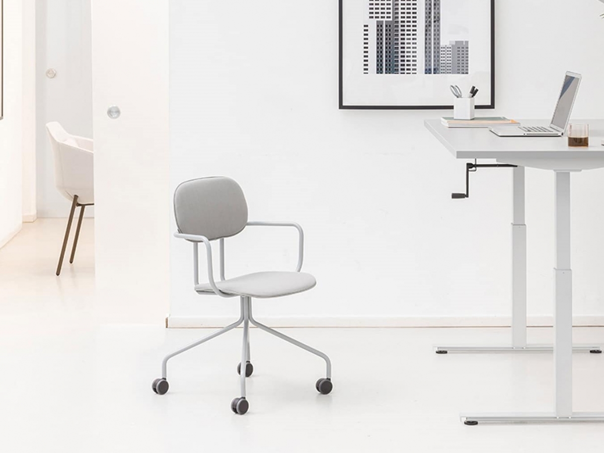 Bureau opératif réglable en hauteur - OGI DRIVE - manuel ou électrique, design moderne et durable_8