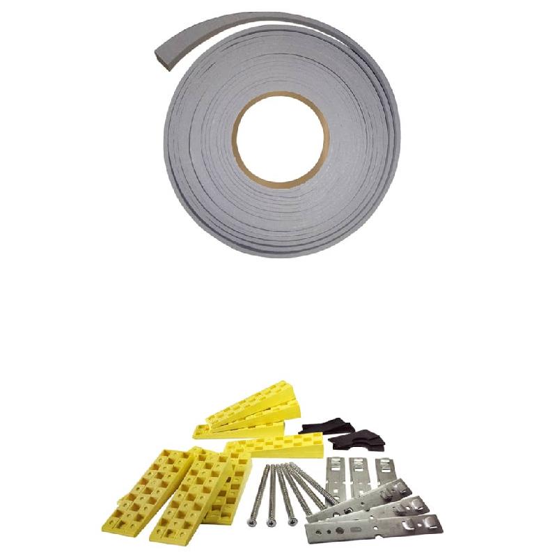 Vidaxl porte d'entrée anthracite 98x200 cm pvc 3157090_8